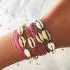 Bracelet coquille Saint-Jacques perles faites à la main été personnalisé bohême Surf Boho plage de sable mer bracelets ou femmes bijoux cadeaux