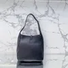 designer seau shopping sac hobo en cuir véritable mode sacs à bandoulière noir lettre sacs fourre-tout sangle sac à main des femmes mode aisselle sacs à main 28cm