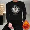 Modaya Moda Erkek Kazak Hoodies Pullu Baskı Kartal O-Beeck Uzun Kollu T-Shirt Külot Yüksek kaliteli erkek sonbahar kıyafetleri M-4XL