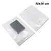 18x26 cm 교수형 전자 제품 액세서리 플라스틱 보관 가방 전면 명확한 지퍼 잠금 폴리 플라스틱 포장 파우치 USB 케이블