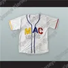GlaNiK1 YOUTH Mac Miller Vintage Baseball blanc de qualité supérieure All Stitched Men femmes taille S-4XL