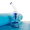 12,2 pollici Klein Recycler Dab Rigs Narghilè Shisha Fumatori Pipa in vetro Bong ad acqua Olio Chicha con ciotola da 18 mm