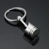 Epack 20pcs Pist￣o Keychain Keyfob Key Ring Fashion Metal Metal Piston Piston Keychain Keyfob Engine FOB Chain Chain Ring Ke232f
