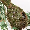 Decoratieve bloemen Top St Patrick's Day kunstmatige paasdecoraties vogels nest tuin tuin hangende ornamenten 2022