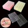 Nail Gel 10 Sheets Double Sided False Art Adhesive Tape Jelly Glue Sticker DIY Tips Fake Acrylic Manicure Makeup Tools