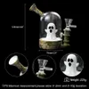 Hookahs glass ghost shape water pipe silicone smoke accessories dab rig