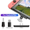Гарнитуры Bluetooth Беспроводные наушники с Nintendo Switch PS4 PS5 Передатчик для ПК Стерео игровой шлем с микрофоном Телефон Гарнитуры для геймеров T220916