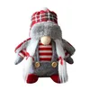 Dekoracje świąteczne bez twarzy Las Las Old Man Ornaments Fashion Plaid Hat Adornos de Navidad Decor Merry #58