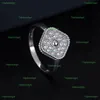 2022 neuer Luxus voller Diamantring für Frauen Klassiker Mode Kristall vier Blattklee Ring Designer Schmuck Valentinstag Geschenk