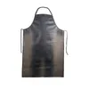 Aprons PVC Waterproof Oil-proof Soft Leather Kitchen el Aquatic Butchery Food Canteen Cooking Chef Barber 220919