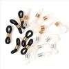 Connectors 200Pcs/Lot Black White Clear Sport Glasses Rope Eyeglasses Chains Eyewear Accessories Spectacles Holders Connector C3 Drop Dhso1