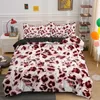 Set di biancheria da letto Set con stampa leopardata Copripiumino in pelle di animale per bambini Adolescenti Trapunta per adulti in poliestere con federa 220919