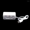 Splitter USB 2.0 Lettore di schede SD multiplo estensore a 3 porte