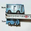 Diecast Model Car 4pcs / set Tayo the little bus Korean Amine oyuncak araba modelo de automóvil mini plástico pull back tayo bus para niños niño regalo de Navidad 220919