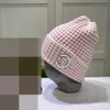 Luxurys Letter Baseball Knitted Hat Beanie Women's Manempty Embroidery Sunファッションカジュアルデザインスクエア