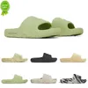 TOP Sandales Femmes Adilette Diapositives Sandales De Designer Chaussures De Plage En Plein Air Hommes Magique Lime Désert Sable Vert Lueur Orange Résine