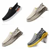 Sommer Herren Segeltuchschuhe Atmungsaktiv One Foot Old Beijing Stoffschuhe Lazy Cross Freizeit Slip-on-Schuh