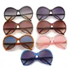 Lunettes de soleil rondes femmes luxe rose Punk esthétique lentilles rétro Y2k surdimensionné métal mode été sombre fête soleil protection