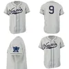 GlaMitNess Newark Eagles 1942 Road Jersey Custom Men Women Youth Baseball Jerseys Cualquier nombre y número Doble cosido