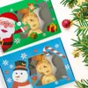 Decoraciones de Navidad Cajas de galletas con ventana Caja de tarjetas de hornear de grado Uso de regalo de cart￳n blanco para pasteles CA CA Yummyshop amne7