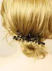 Cabeças de fábricas simples strass preto pente de cabelo tiaras acessórios de casamento para pêlos de cocar de noiva Ornamentos de noiva