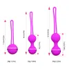 Articoli di bellezza Palline di Kegel in silicone morbido Vagina cinese Geisha Palla Muscolo Termoretraibile Figa Stringere Macchina per esercizi Uovo Giocattoli sexy per donna