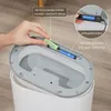 Waste Bins Houshold Trash Can Induction Garbage 12L Kitchen Smart Sensor Electronic Automatic Toilet Narrow 220919