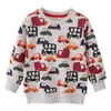 Pull Jumping Meters Garçons Filles Dinosaures Sweatshirts Automne Printemps Vêtements de coton pour enfants Vente Sport Enfants Chemises à capuche 220919