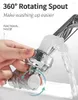 Bathroom Sink Faucets Multifunctional 1080° Rotation Faucet Cold Mixer Tap Splash Proof Water Shower Head Aerators Plumbing Tapware