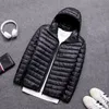 Men's Down Parkas Plus Size 7xl Men Puffer Jacket Осень весна Ультра легкая упакована вниз по воде и ветроустойчивым дышащим пальто 220919