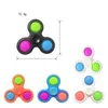 Finger Toys Fidget Sensory Push Bubble Board Game Anxiety Stress Reliever Kids Vuxna Autism Specialbehov SALE ZM919