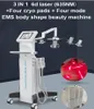 Spa Utilisez la diode laser LIPO 6D Slinom Burning Fat Cellulite Repoval Slim Machine Refjeunnation Resserrer la cryolipolyse Perte de poids Perte de beauté Équipement de beauté