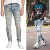 Man Jeans Heren 5 Pocket Slim Fit Stretch Denim Katoen Cowboybroek