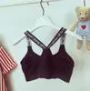 Bustiers korseler dikişsiz brassiere bras kadın geniş askı harfleri tam bardak nefes alabilen bralette tel ücretsiz uyku sütyen tüp üst xd94