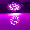 Grow Lights Full Spectrum Cfl LED Light Lampada E27 E14 GU10 110V 220V Indoor Plant Lamp Flowering Hydroponics System IR UV Garden