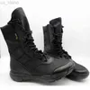 Stivali Scarpe da lavoro da uomo SFB Uomini leggeri da combattimento Caviglia Esercito militare Stivali tattici con lacci impermeabili Moda Mesh Moto L220920