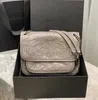 Bolsa de ombro de couro genu￭no de desconto por atacado Bola de bolsa de designer de corpo cruzado de moda