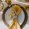 Fyrkant 42 cm bord servett mat bakgrund dekorativa servetter tyg bordsduk placemat