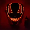 LED Halloween Party Mask Glow Luminous Glow في Cosplay Dark Anime Masques RRB15540