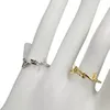 Mode Buchstabe Y Gold Silber Charm Band Ring Luxus Designer Ringe Schmuck Bijoux Bague für Frauen Hochzeit Engagement Liebhaber Geschenk mit Box