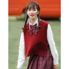 Women's Sweaters Qiu Dong Students Loose Red Ma3 Jia3 Knitwear