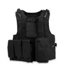 Gilet da uomo Equipaggiamento militare Army Paintball Gilet protettivo da combattimento Gilet tattico mimetico esterno per caccia Airsoft CS Wargame Body Armor 220919