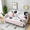 Sandalye, evrensel Avrupa tarzı yeşil baskı kanepe kapağı slipcover streç elastik spandeks/polyester loveseat ev dekorasyonunu kapsar