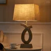 Lampes de table du bureau de chambre décoration lampe nordique moderne simple salon simple minimaliste géométrique lampe portable ménage EG50td