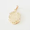 Pendant Necklaces Orthodox Fashion Religion Jewelry Trendy 585 Rose Gold Color Women Necklace