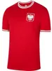 2022 LEWANDOWSKI Voetbalshirts Polonia 2023 rood wit GROSICKI #11 PISZCZEK MILIK Jerseys voetbal Heren Shirts uniformen HEREN S-XXL PolenS 22 23