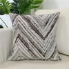 Pillow Tapestry Jacquard Cotton Polyester Blended Geo Cover Sofa Throw Pillowcase Seat Home