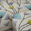 Chair Covers 1PC Cotton Sofa Cover Towel Dandelion Printed Slipcover Couch Non-slip Quilted Corner Sectional Mats For Living Room