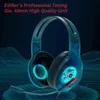 Headset Eduifier Hecate G1SE Gaming -hörlurar 3,5 mm Wired 40mm Unit Buller Reduction Mic LED Lightweight Gaming Headset för Xbox/PC/PS4 T220916