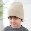 Mode baby hatt för pojkar stickade babyy beanie barn mössa barn hattar för flickor varm motorhuv.